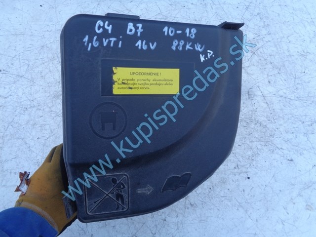 kryt na poistková skrinku na citroen c4 B7, 9658447380